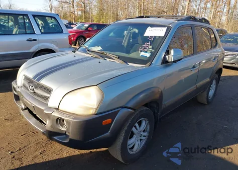 2006 Hyundai Tucson Gls/Limited из США, поврежденный, VIN KM8JN12D16U394519